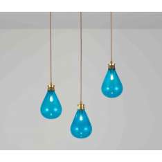 Tom Kirk Lighting Cintola Pendant satin gold