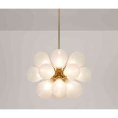 Tom Kirk Lighting Cintola Maxi Pendant satin gold