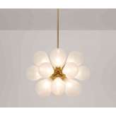 Tom Kirk Lighting Cintola Maxi Pendant satin gold