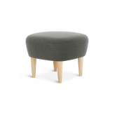 Tom Dixon Wingback Ottoman Natural Leg Hallingdal 65