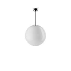 THPG Opal glass globe, pendant tube 30cm