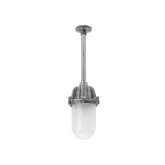 THPG Ceiling lamp - cast aluminium with tube, frosted glass