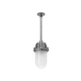 THPG Ceiling lamp - cast aluminium with tube, frosted glass