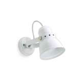 THPG Steel wall lamp small white