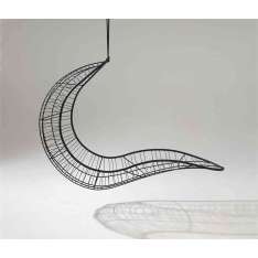 Studio Stirling Recliner Hanging Chair Swing Seat - Lined Pattern