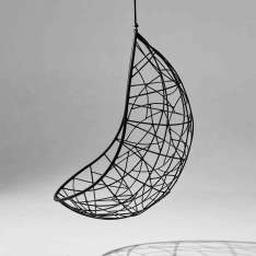 Studio Stirling Nest Egg Hanging Chair Swing Seat - Twig Pattern