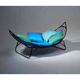 Studio Stirling Melon Hammock Lounger Chair on Base stand