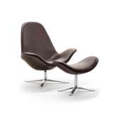 Stouby Concord Armchair and footstool