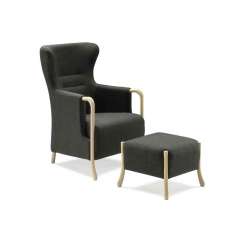 Stouby Claudia Armchair with footstool