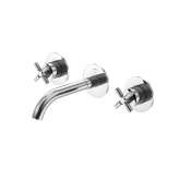 Steinberg 250 1916 3-hole wall mounted basin mixer