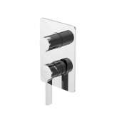 Steinberg 230 2202 1 Finish set for single lever shower mixer with integrated 3-way diverter