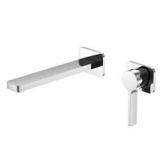 Steinberg 230 1814 3 Wall mounted single lever basin mixer (Finish set)