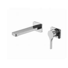 Steinberg 230 1800 Wall mounted single lever basin mixer