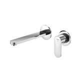 Steinberg 170 1814 3 Wall mounted single lever basin mixer (Finish set)