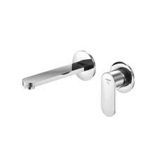 Steinberg 170 1804 3 Wall mounted single lever basin mixer (Finish set)