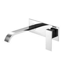 Steinberg 135 1864 3 Wall mounted single lever basin mixer (Finish set)
