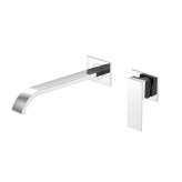 Steinberg 135 1824 3 Wall mounted single lever basin mixer (Finish set)
