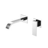 Steinberg 135 1804 3 Wall mounted single lever basin mixer (Finish set)
