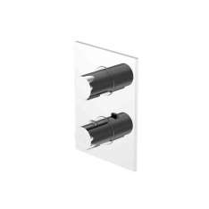 Steinberg 120 4133 3 Finish set for concealed thermostatic mixer with 2 way diverter