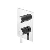 Steinberg 120 2202 1 Finish set for single lever shower mixer with integrated 3-way diverter