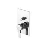 Steinberg 120 2103 3 Finish set for single lever bath/shower mixer with diverter