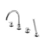 Steinberg 100 2400 4-hole deck mounted bath mixer