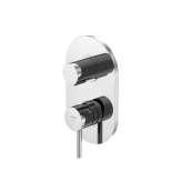 Steinberg 100 2202 1 Finish set for single lever shower mixer with integrated 3-way diverter