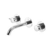 Steinberg 100 1916 3-hole wall mounted basin mixer