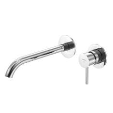 Steinberg 100 1820 Wall mounted single lever basin mixer