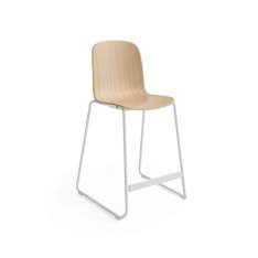 Steelcase Cavatina Sled Barstool