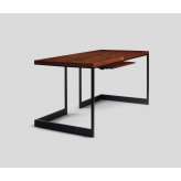 Skram wishbone slab top desk
