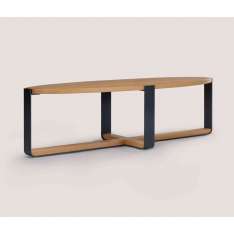 Skram piedmont elliptical low table