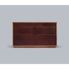 Skram lineground 3-drawer horizontal bureau