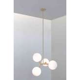 SkLO Veer Pendant (7 In Glass)