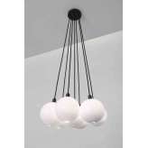 SkLO Drape Cluster 7 Pendant (7 In Glass)