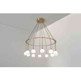 SkLO Drape Circle 12 Chandelier