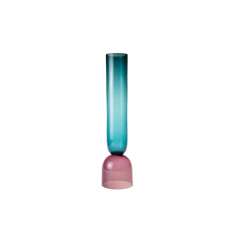 SkLO Crescent Vessel Shape 4 Pine Tree Green/Plum