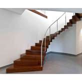 Siller Treppen ZigZag Modern
