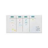 Sigel Magnetic Glass Board Artverum, matt, super-white, 200 x 100 cm