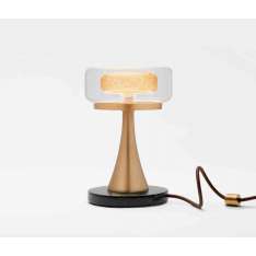 Shakuff Halo Table Lamp - Gold Drizzle