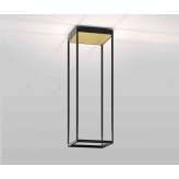 serien.lighting REFLEX² S 600 black | pyramid structure gold