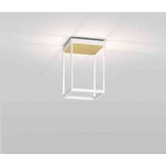 serien.lighting REFLEX² S 300 white | pyramid structure gold