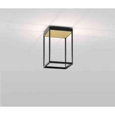 serien.lighting REFLEX² S 300 black | pyramid structure gold