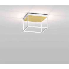 serien.lighting REFLEX² M 200 white | pyramid structure gold