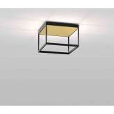serien.lighting REFLEX² M 200 black | pyramid structure gold