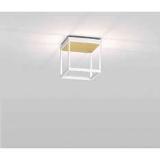 serien.lighting REFLEX² S 200 white | pyramid structure gold