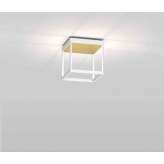 serien.lighting REFLEX² S 200 white | pyramid structure gold