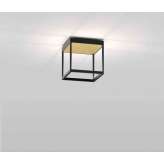 serien.lighting REFLEX² S 200 black | pyramid structure gold