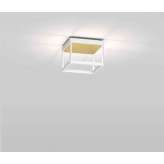 serien.lighting REFLEX² S 150 white | pyramid structure gold