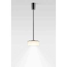 serien.lighting CURLING Suspension Tube | shade acrylic glass, reflector cylindrical opal
